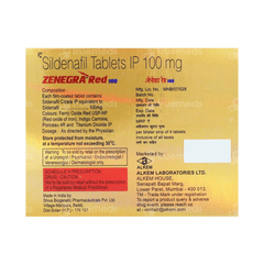 Zenegra Red 100 MG Tablet 1